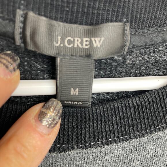 J Crew Floral Graphic Crewneck Sweatshirt Size M - Picture 6 of 9